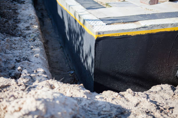Residential Waterproofing installation at a Grabill, IN home by SJ Waterproofing Pros